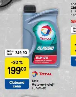 Tesco Total mototový olej nabídka