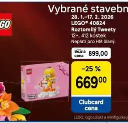 Tesco Lego roztomilý tweety nabídka