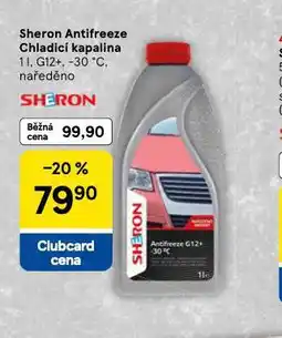 Tesco Sheron antifreeze chladicí kapalina nabídka