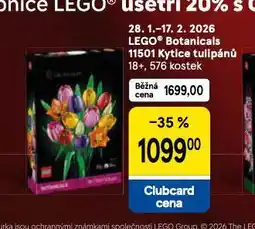 Tesco Lego botanicals nabídka