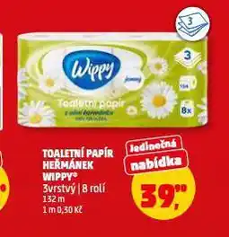 Penny Market Wippy toaletní papír nabídka