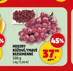 Penny Market Hrozny růžové bezsemenné nabídka