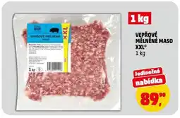 Penny Market Vepřové mělněné maso nabídka