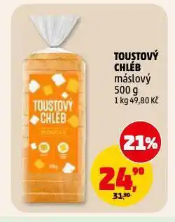 Penny Market Toustový chléb nabídka