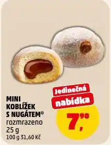 Penny Market Mini koblížek s nugátem nabídka