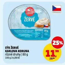 Penny Market Sýr žervé nabídka