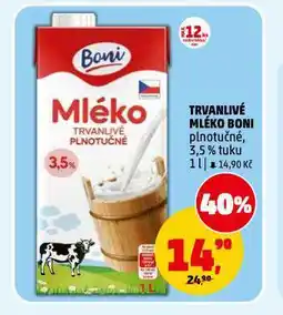 Penny Market Trvanlivé mléko nabídka