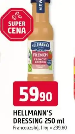 Trefa Hellmann's dressing nabídka