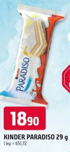 Trefa Kinder paradiso nabídka