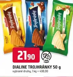 Trefa Dialine trojhránky nabídka