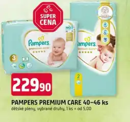 Trefa Pampers premium care nabídka