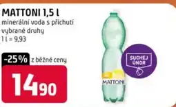 Trefa Mattoni minerální voda s příchutí nabídka
