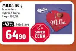 Trefa Milka bonboniéra nabídka