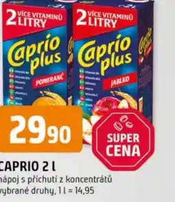 Trefa Caprio nápoj s příchutí z koncentrátů nabídka