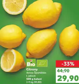 Kaufland Citrony dovoz Španělsko nabídka