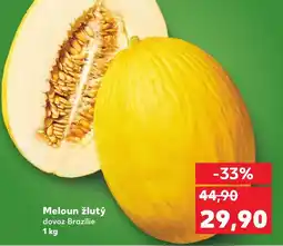 Kaufland Meloun žlutý dovoz Brazílie nabídka