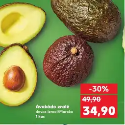 Kaufland Avokádo zralé dovoz Izrael/Maroko nabídka