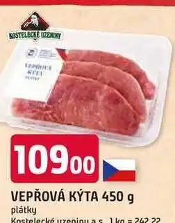 Trefa VEPŘOVÁ KÝTA 450 g plátky nabídka