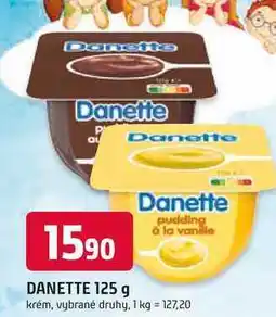 Trefa Danone Danette Mléčný dezert čokoládový nabídka