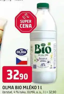 Trefa Olma Bio čerstvé bio mléko 4% nabídka