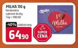 Trefa MILKA 110 g bonboniéra vybrané druhy nabídka