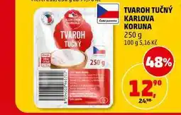 Penny Market TVAROH TUČNÝ KARLOVA KORUNA nabídka