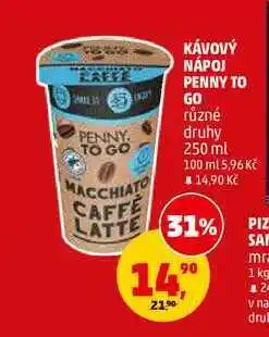 Penny Market KÁVOVÝ NÁPOJ PENNY TO GO nabídka