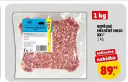 Penny Market VEPŘOVÉ MĚLNĚNÉ MASO XXL nabídka