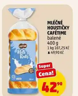 Penny Market MLÉČNÉ HOUSTIČKY CAFÉTIME nabídka