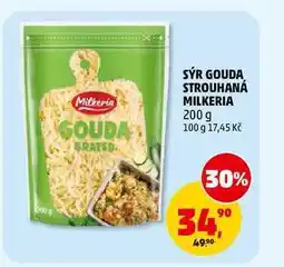 Penny Market SÝR GOUDA STROUHANÁ MILKERIA nabídka