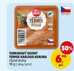 Penny Market TVAROHOVÝ DEZERT TERMIX KARLOVA KORUNA nabídka