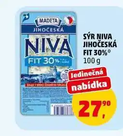 Penny Market SÝR NIVA JIHOČESKÁ FIT 30% nabídka