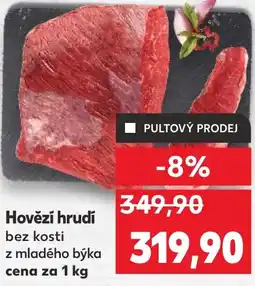Kaufland Hovězí hrudi bez kosti z mladého býka nabídka
