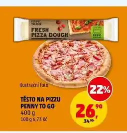 Penny Market TĚSTO NA PIZZU PENNY TO GO nabídka