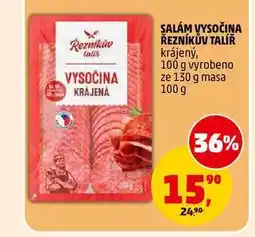Penny Market SALÁM VYSOČINA ŘEZNÍKŮV TALÍŘ nabídka