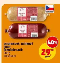 Penny Market JATERNICOVÝ, JELÍTKOVÝ PREJT ŘEZNÍKŮV TALÍŘ nabídka