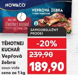Kaufland TĚHOTNEJ KUCHAŘ Vepřová žebra nabídka