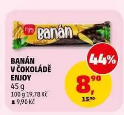 Penny Market BANÁN V ČOKOLÁDĚ ENJOY nabídka