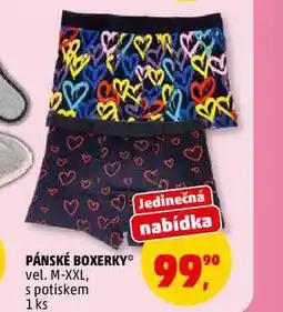 Penny Market PÁNSKÉ BOXERKY, 1 ks nabídka