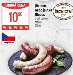 Globus Jitrnice nebo jelitka Globus nabídka