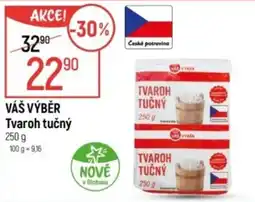 Globus VÁŠ VÝBĚR Tvaroh tučný nabídka