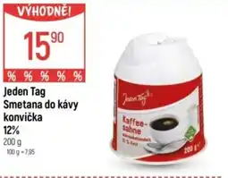 Globus Jeden Tag Smetana do kávy konvička 12% nabídka