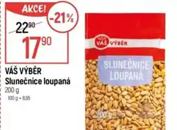 Globus VÁŠ VÝBĚR Slunečnice loupaná nabídka