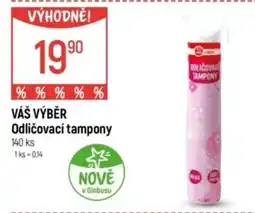 Globus VÁŠ VÝBĚR Odličovací tampony nabídka