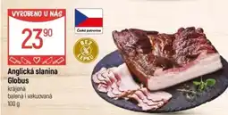 Globus Anglická slanina Globus nabídka