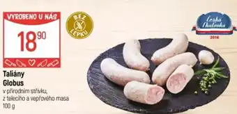 Globus Taliány Globus nabídka