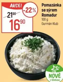 Globus Pomazánka se sýrem Romadur nabídka