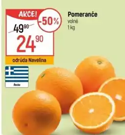 Globus Pomeranče nabídka