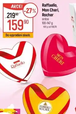 Globus Raffaello, Mon Cheri, Rocher srdce nabídka