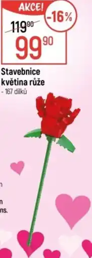 Globus Stavebnice květina růže nabídka